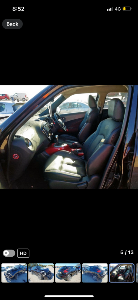 2017 Nissan juke CVT AUTOMATIC BREAKING PARTS ONLY 