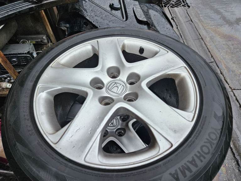 Honda Legend 17in Alloy Wheels Pcd120 Fitment 5 stud set of 4 vgc 