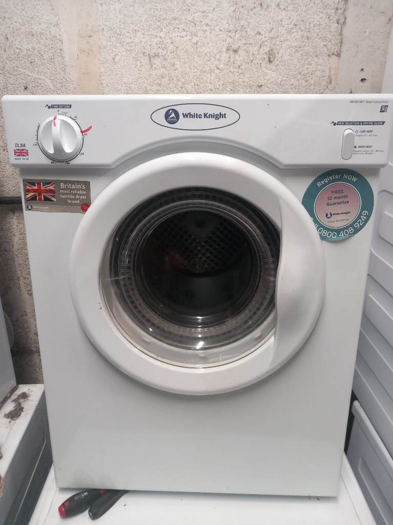 White Knight Tumble Dryer – Good Condition, White