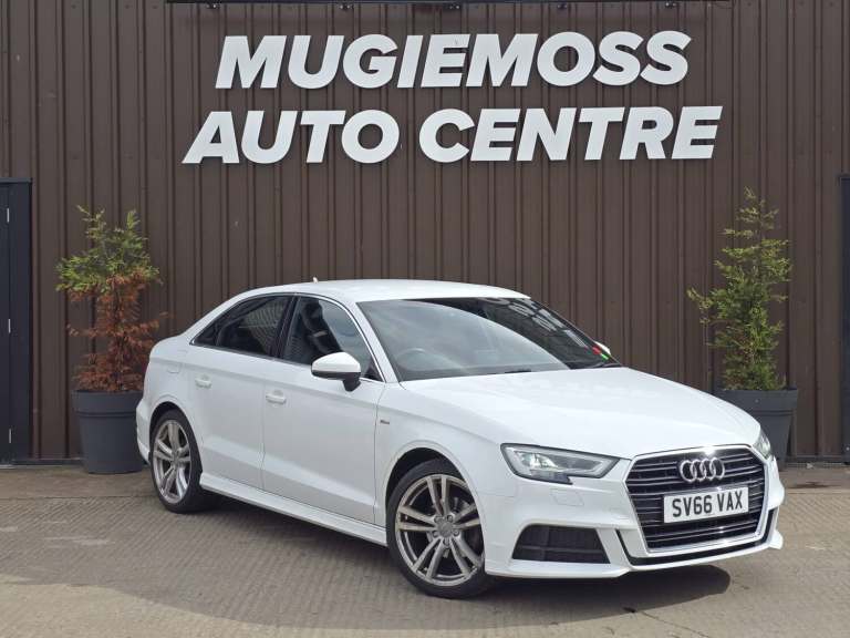 2016 Audi A3 1.6 TDI S line Saloon Diesel Manual