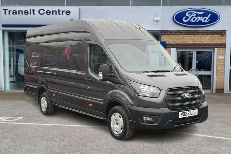 2025 Ford Transit 350 Trend L4 H3 XLWB High Roof RWD 2.0 EcoBlue 165ps [DAP] Manual Panel Van Die...