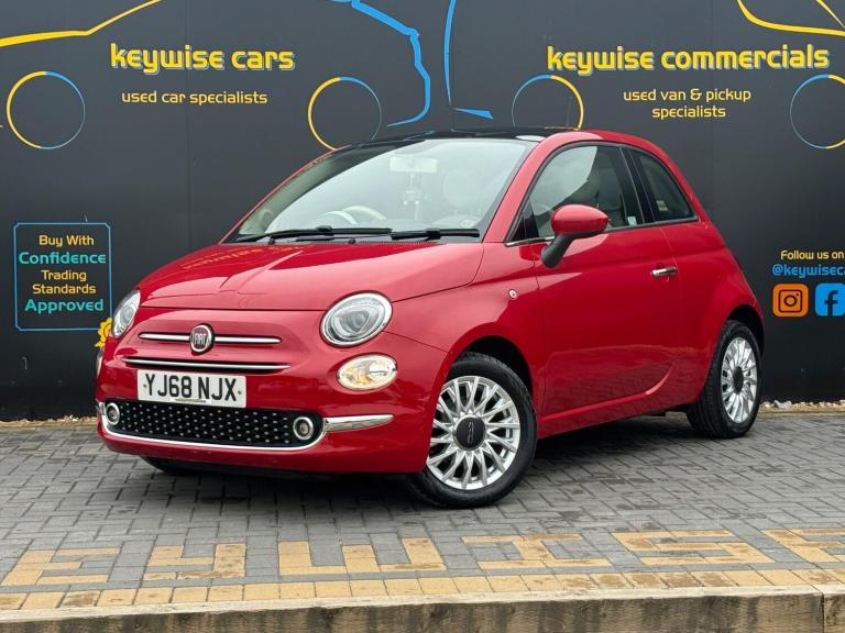2018 Fiat 500 1.2 Lounge 3dr HATCHBACK PETROL Manual