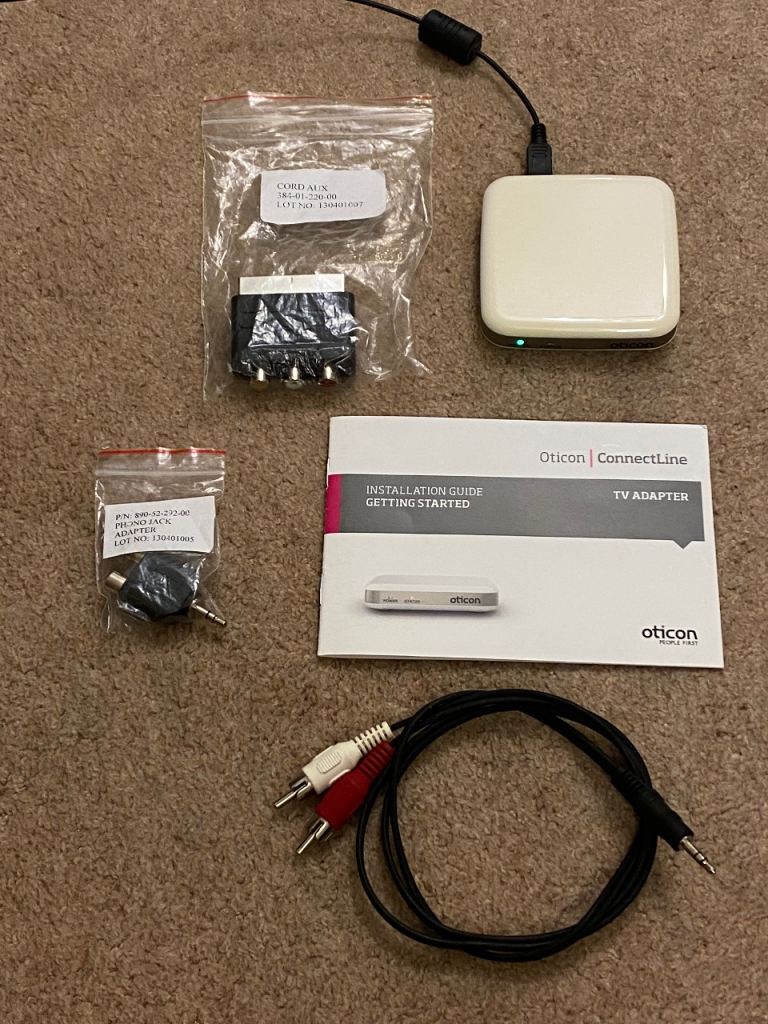 Oticon Streamer Pro 1.3A, Microphone, TV & Phone Adapters