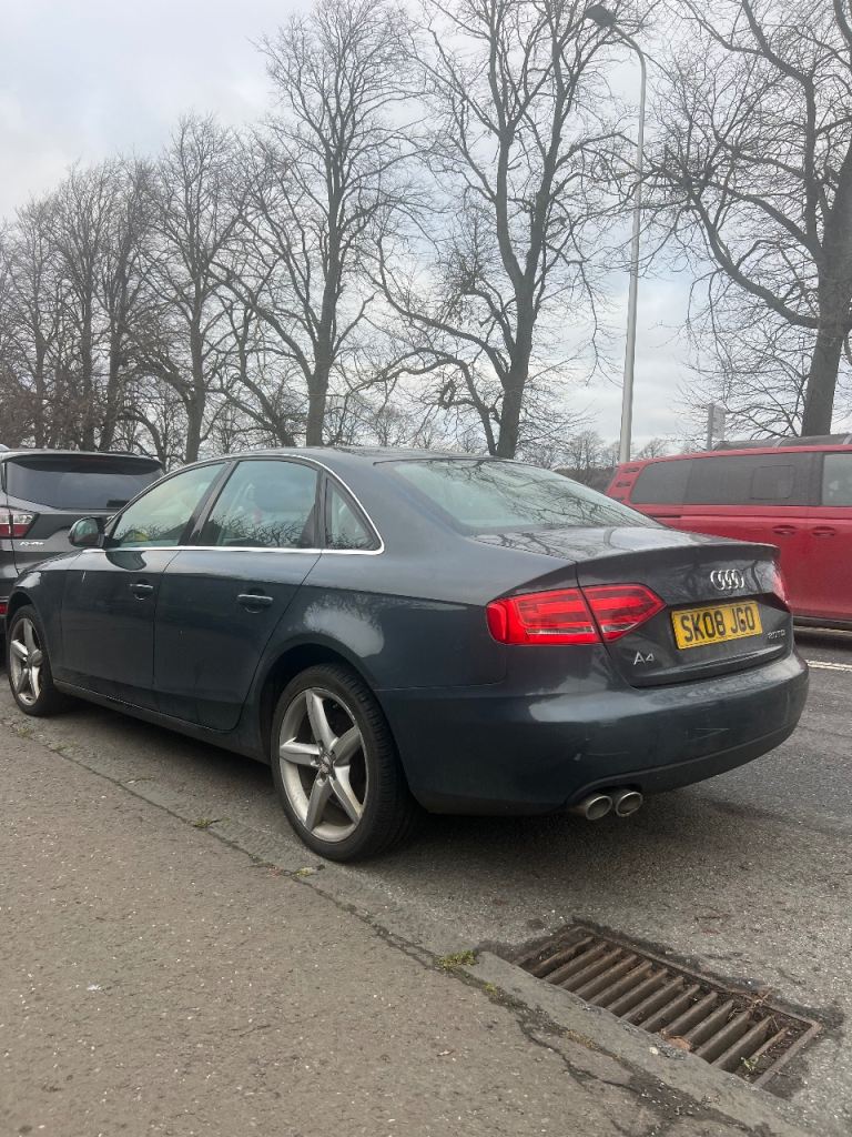 Audi, A4, Saloon, 2008, Manual, 1968 (cc), 4 doors