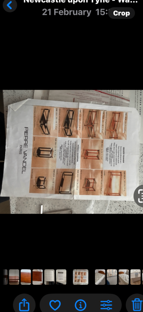 French console table 