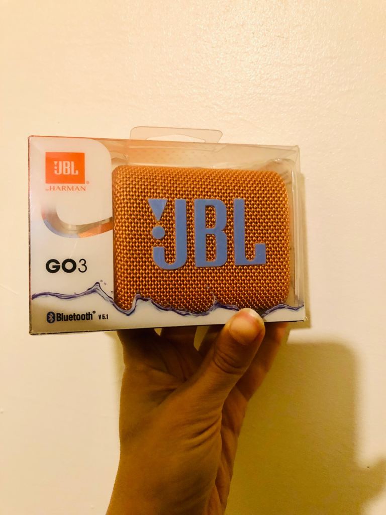JBL Go 3 portable speaker Orange