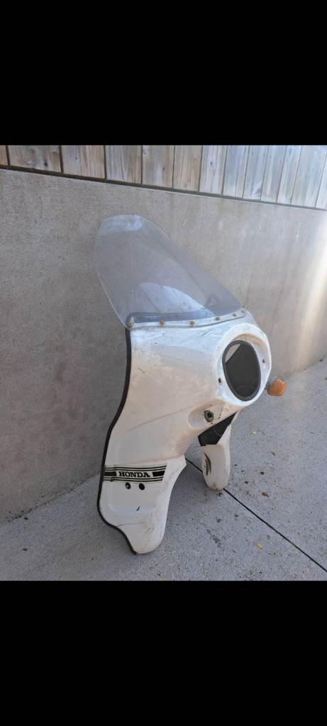 Rickman motorcycle fairing vintage