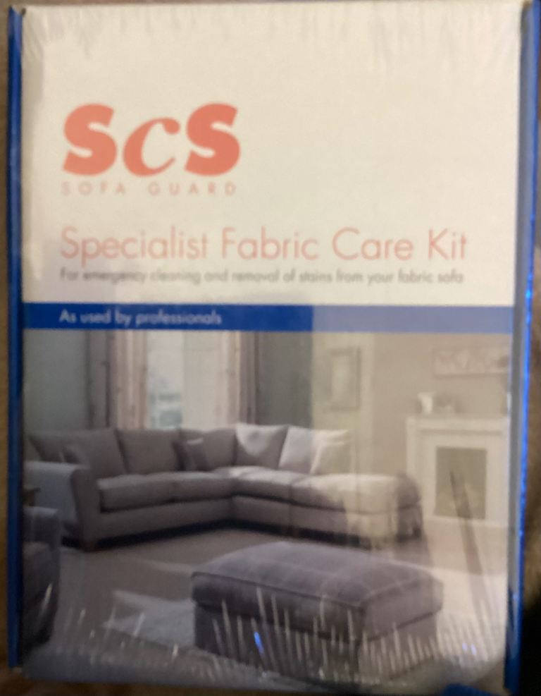 ScS Specialist Fabric Care Kit - Brand New & Fully Sealed