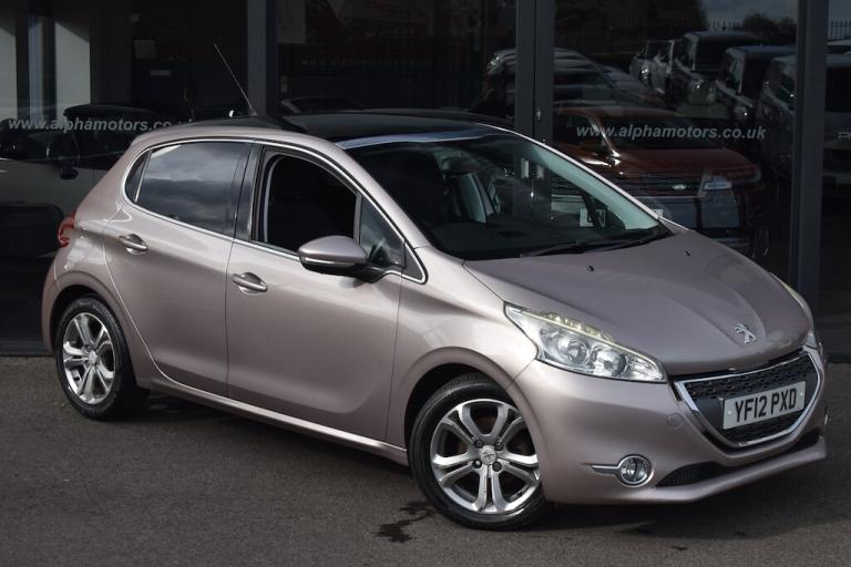 2012 Peugeot 208 1.4 VTi Allure 5dr HATCHBACK PETROL Manual