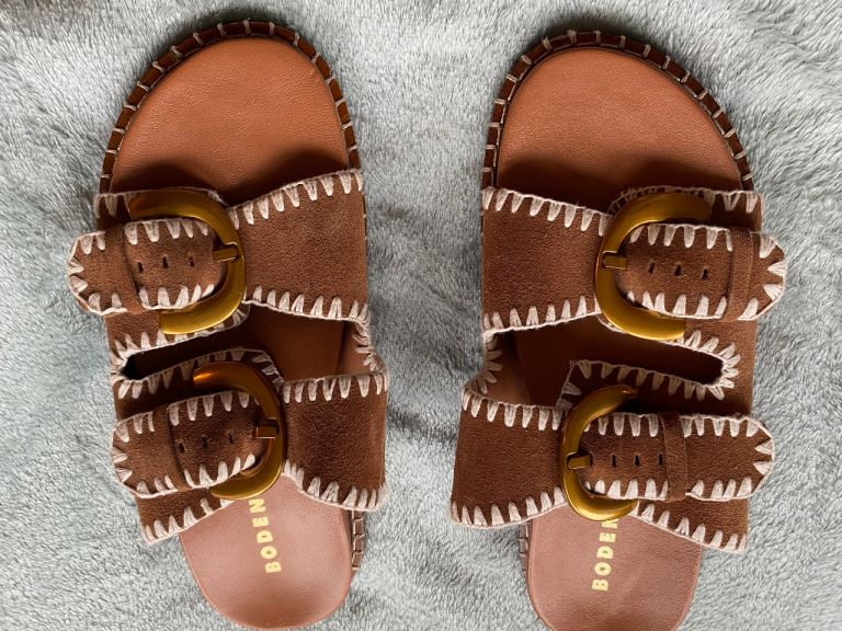 Boden Brown Buckle Sandals – As Good As New