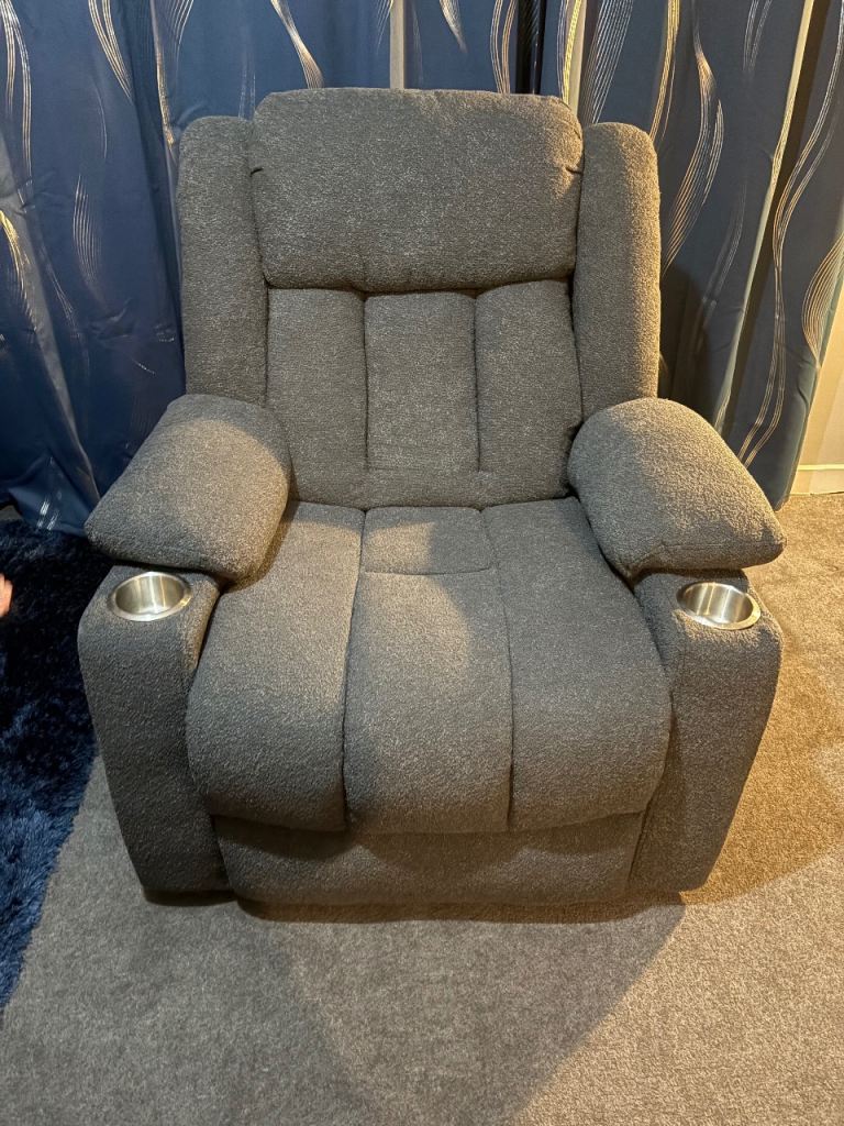 Electric recycling chair with heated seat 