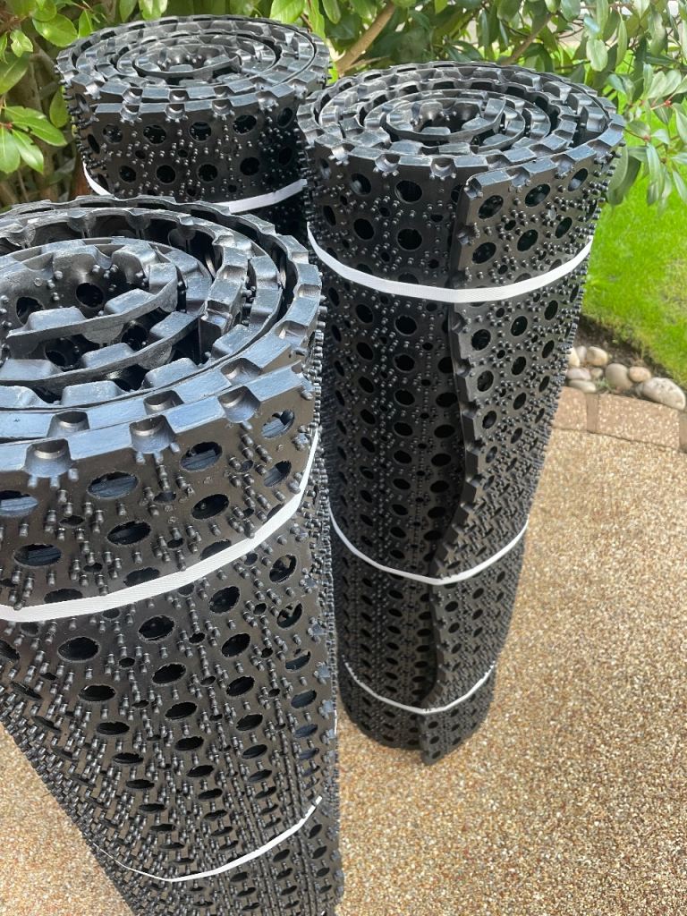 Heavy Duty Rubber Grass Mats 1.5m x 1.0m x 22mm thick Patio/Garden/Garage Floor Mat