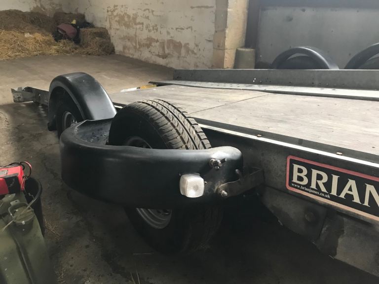 Brian James car transporter trailer