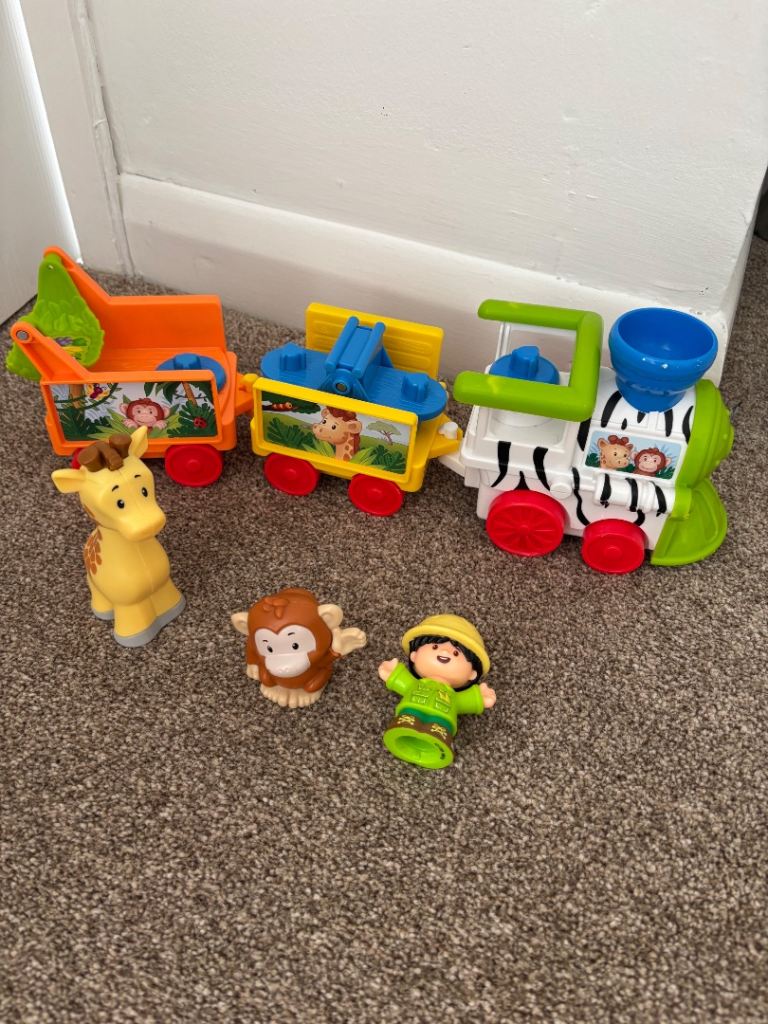 Fisher-Price Little People Safari Train with Animals