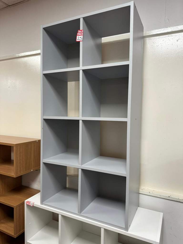 image for Squares 8 Cube Storage Unit - Grey