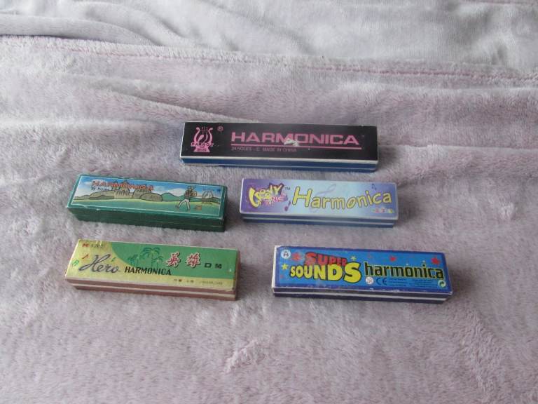 Harmonicas x 5