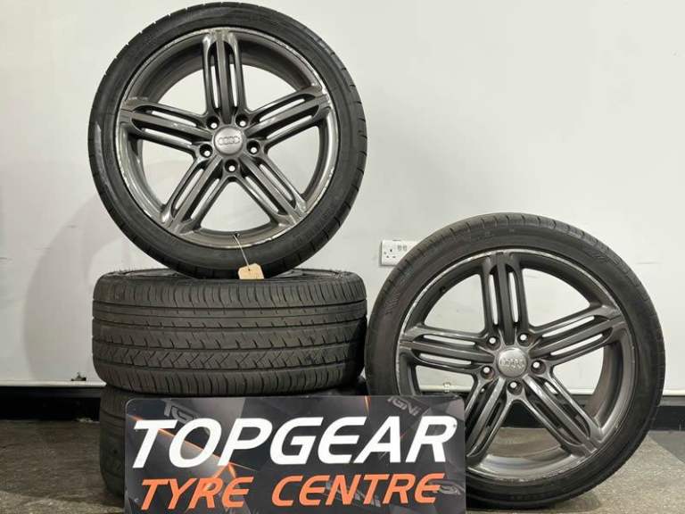 21" Genuine AUDI Q7 Segment Alloy Wheels & Tyres 5x130