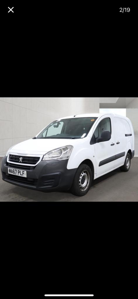 2017 Peugeot Partner 750 S 1.6 BlueHDi 100 Van [non Start Stop] PANEL VAN Diesel Manual