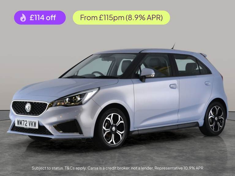 2023 MG MG3 1.5 VTi-TECH Exclusive Nav Hatchback 5dr Petrol Manual Euro 6 (s/s) (106 ps Hatchback...