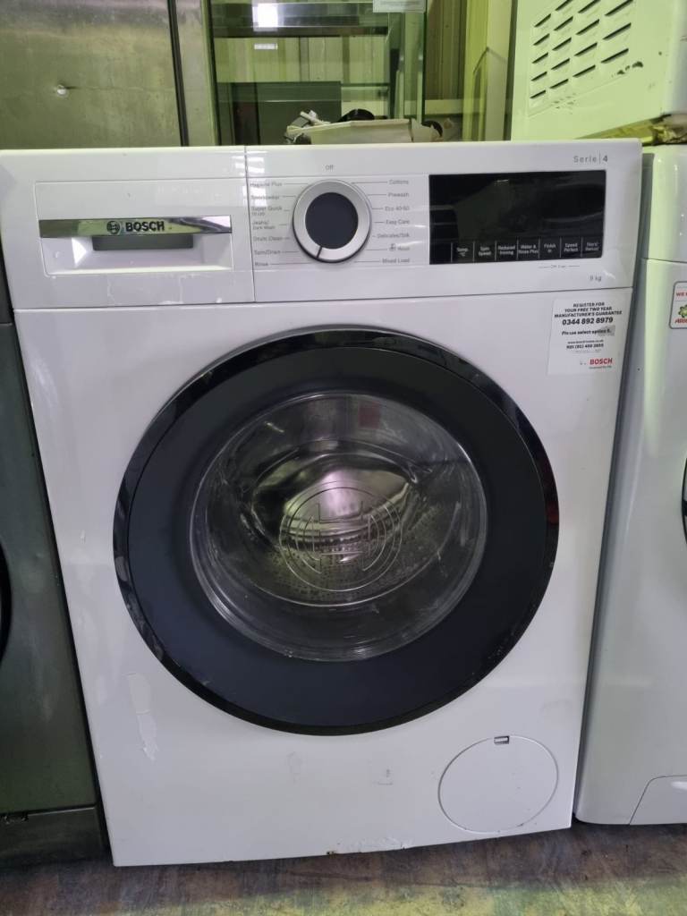 Bosch 9kg washing machine & free delivery warranty