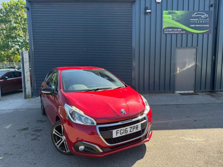 2016 Peugeot 208 1.2 208 GT Line S/S 5dr Hatchback Petrol Manual