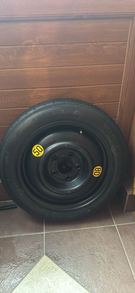 Spare Tyre T125/80D15 + Full Tool Kit – Used Like New