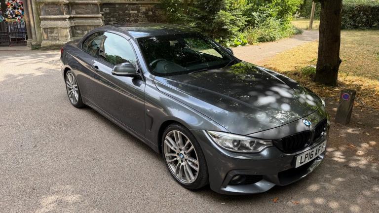 2016 BMW 4 Series 420d [190] M Sport 2dr Auto [Professional Media] CONVERTIBLE Diesel Automatic