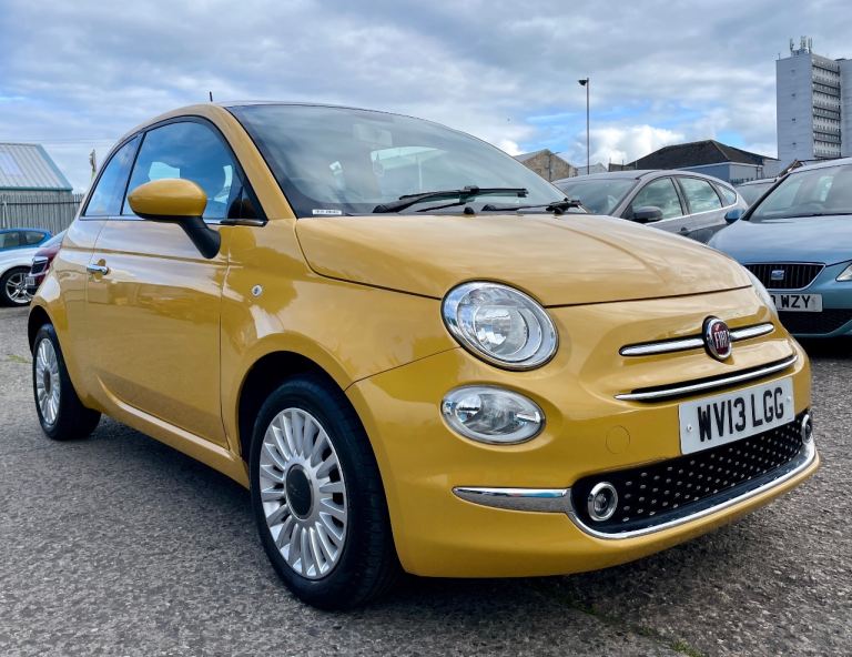 2013 FIAT 500 LOUNGE RHD 1.2 PETROL, 3 DOOR, LONG MOT.