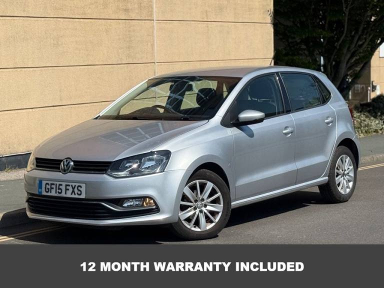 2015 Volkswagen Polo 1.0 BlueMotion Tech SE Hatchback 5dr Petrol Manual Euro 6 (s/s) (60 ps) Hatc...