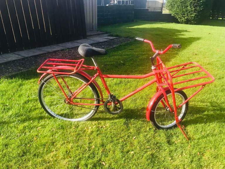 VINTAGE ROYAL MAIL RED POST SHOP BIKE ( DISPLAY SHOP BIKE)