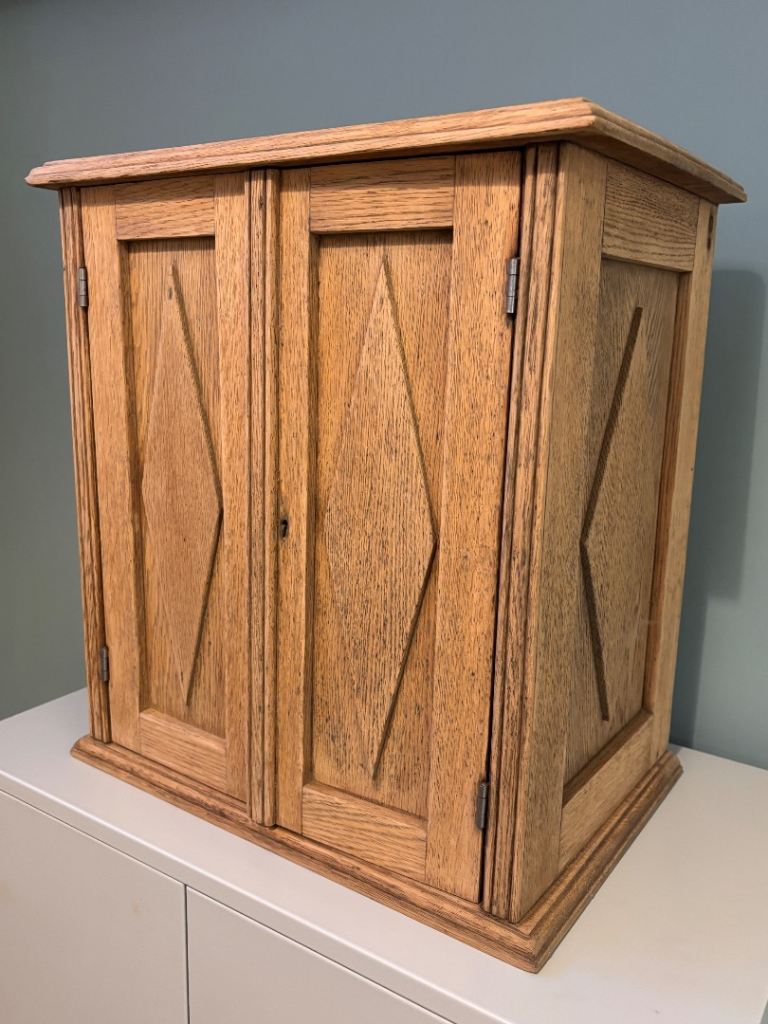 Vintage oak cabinet