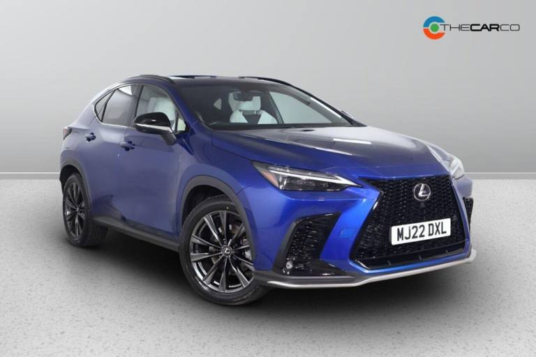 2022 Lexus NX 2.5 450h+ 18.1kWh F Sport E-CVT 4WD Euro 6 (s/s) 5dr ESTATE PETROL/ELECTRIC Automatic