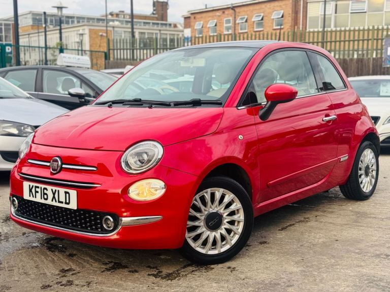 2016 Fiat 500 1.2 Lounge 3dr HATCHBACK Petrol Manual