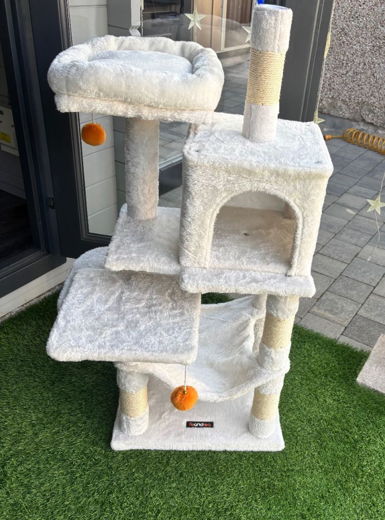 Cat scratching post/bed