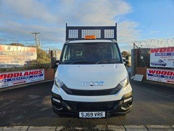  2019 ON 69 PLATE IVECO DAILY TIPPER PICKUP 35C14 LWB 2.3 32K ULEZ FREE ZONE