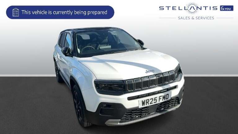 2025 Jeep AVENGER 1.2 Summit 5dr HATCHBACK PETROL Manual