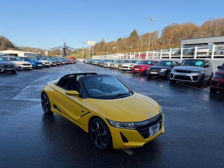 2017 67 HONDA S660 TURBO TARGA ROOF CONVERTIBLE Japanese KEI CAR in Yellow