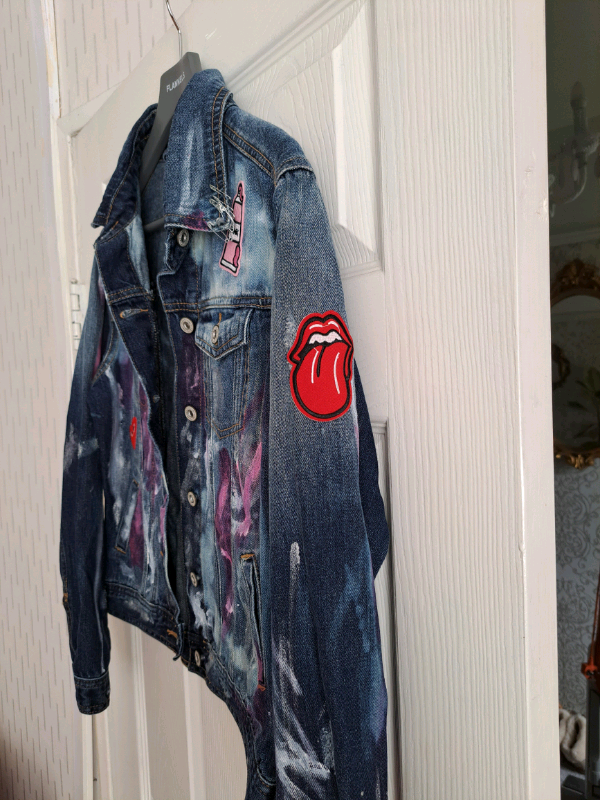 Designer demin jacket