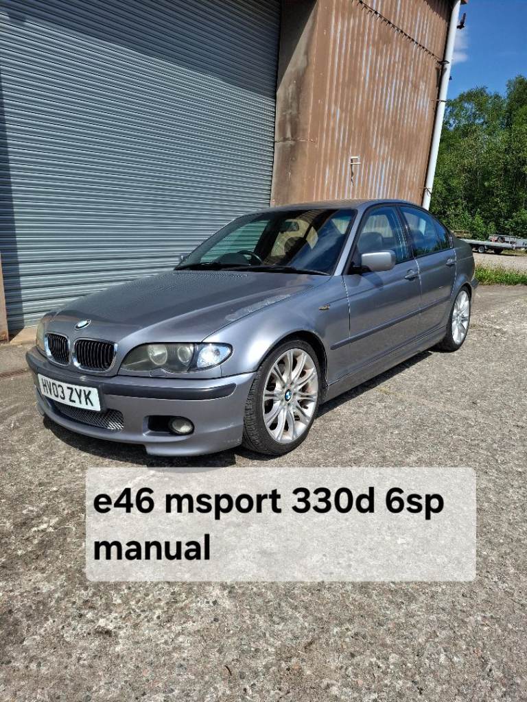 BMW, e46 m sport manual 330d, Saloon, 2003, Manual, 2998 (cc), 4 doors