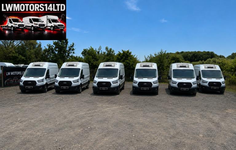 6X FORD TRANSIT 2.0 ECOBLUE L3H3 LEADER LWB HIGH ROOF FRIDGE FREEZERS 2022