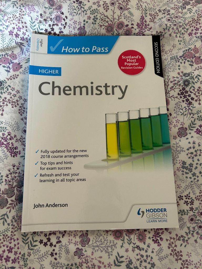 How to Pass Higher Chemistry Book