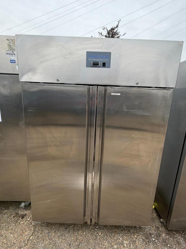 Commercial double door fridge foster cafe shop restaurant takeaway chiller 