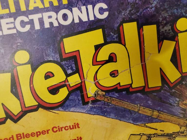 METTOY - MILITARY ELECTRONIC WALKIE TALKIE SET - MORSE CODE - BOXED - 1970'S