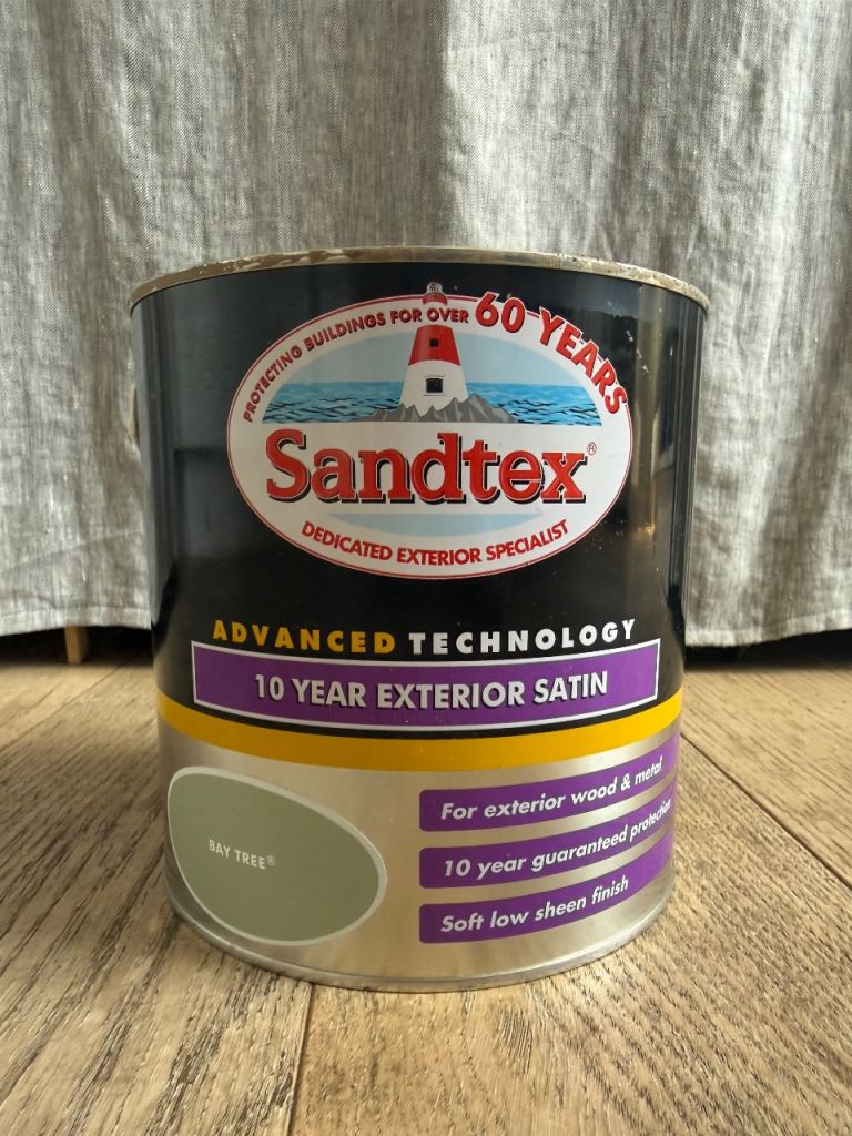 Sandtex 10 Year Exterior Satin Paint - Soft Low Sheen