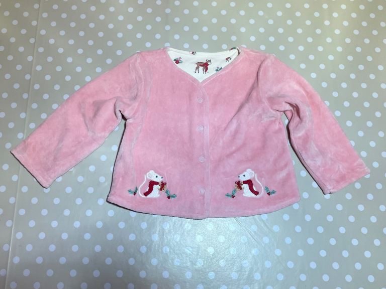 Jojo Maman Bebe Mouse Jacket 3-6m
