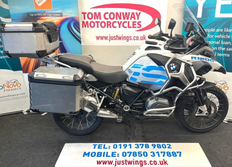 BMW R1200GS ADVENTURE TE LOW, 2015(15), 3 OWNERS, 61,577 MILES, £5495