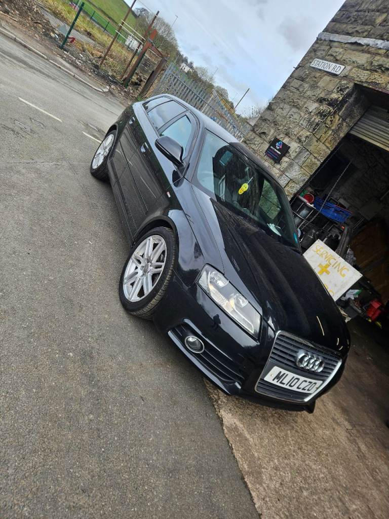 2010 audi a3 sline low miles 2 keys full history just serviced heated leathers ect