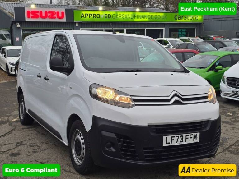 2024 Citroen Dispatch White 1.5 BlueHDi 1000 Enterprise Edition Van, 22,200 miles, 1 owner, Euro ...