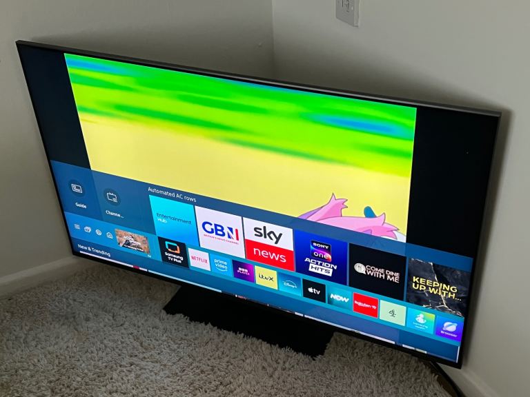 SAMSUNG QE50QN90AATXXU 50" Smart 4K Ultra HD HDR Neo QLED TV with Bixby, Alexa & Google Assistant. 