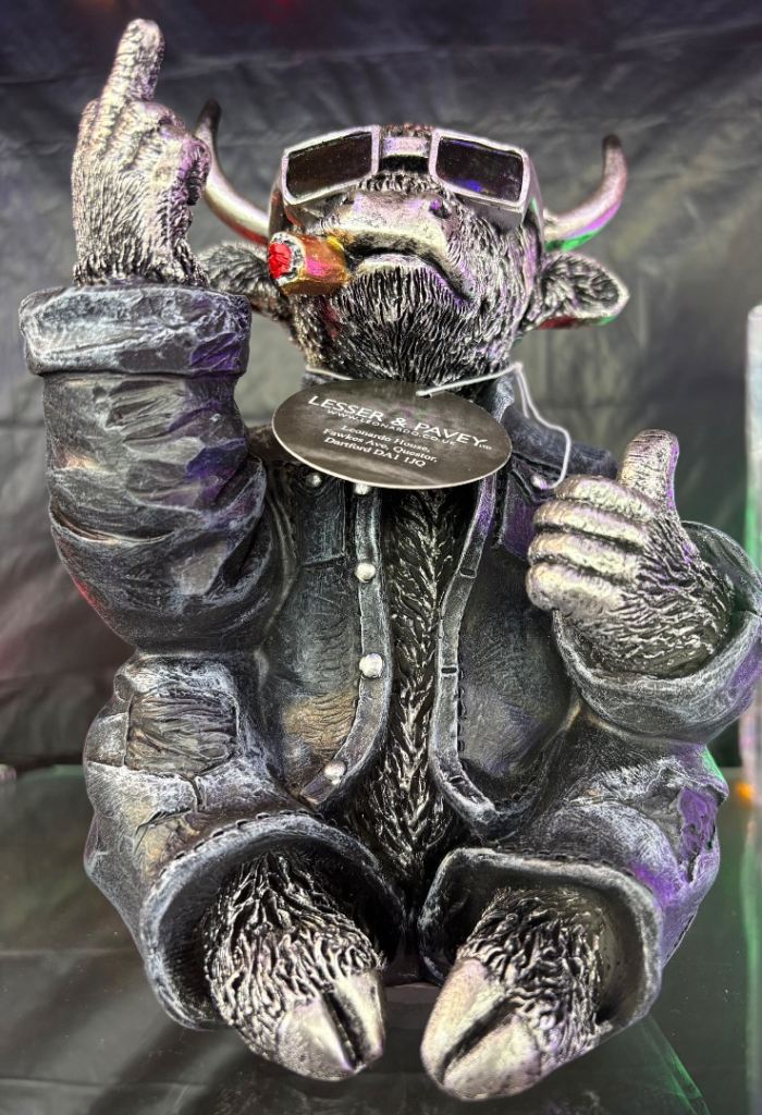 Unique Bull Figurine with Attitude – Lesser & Davey